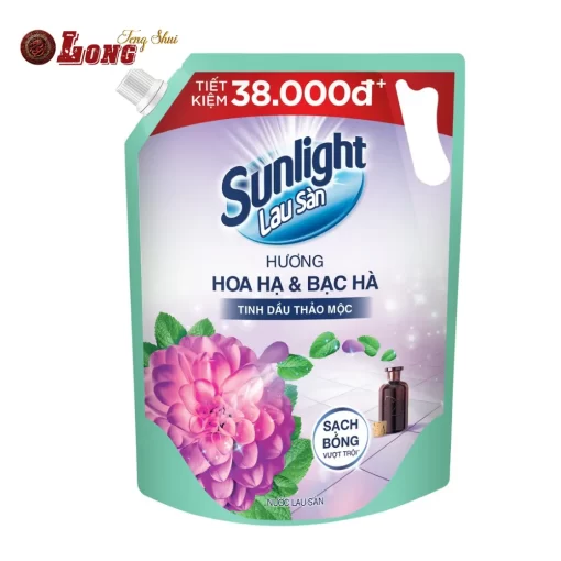 Nước Lau Sàn Sunlight Túi - Nước Lau Sàn Sunlight Tinh Dầu Thảo Mộc Túi 3.6 Kg