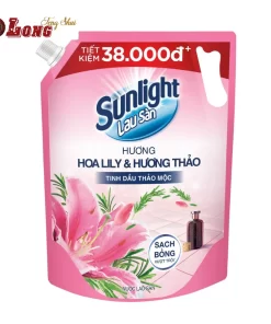 Nước Lau Sàn Sunlight Túi - Nước Lau Sàn Sunlight Tinh Dầu Thảo Mộc Túi 3.6 Kg